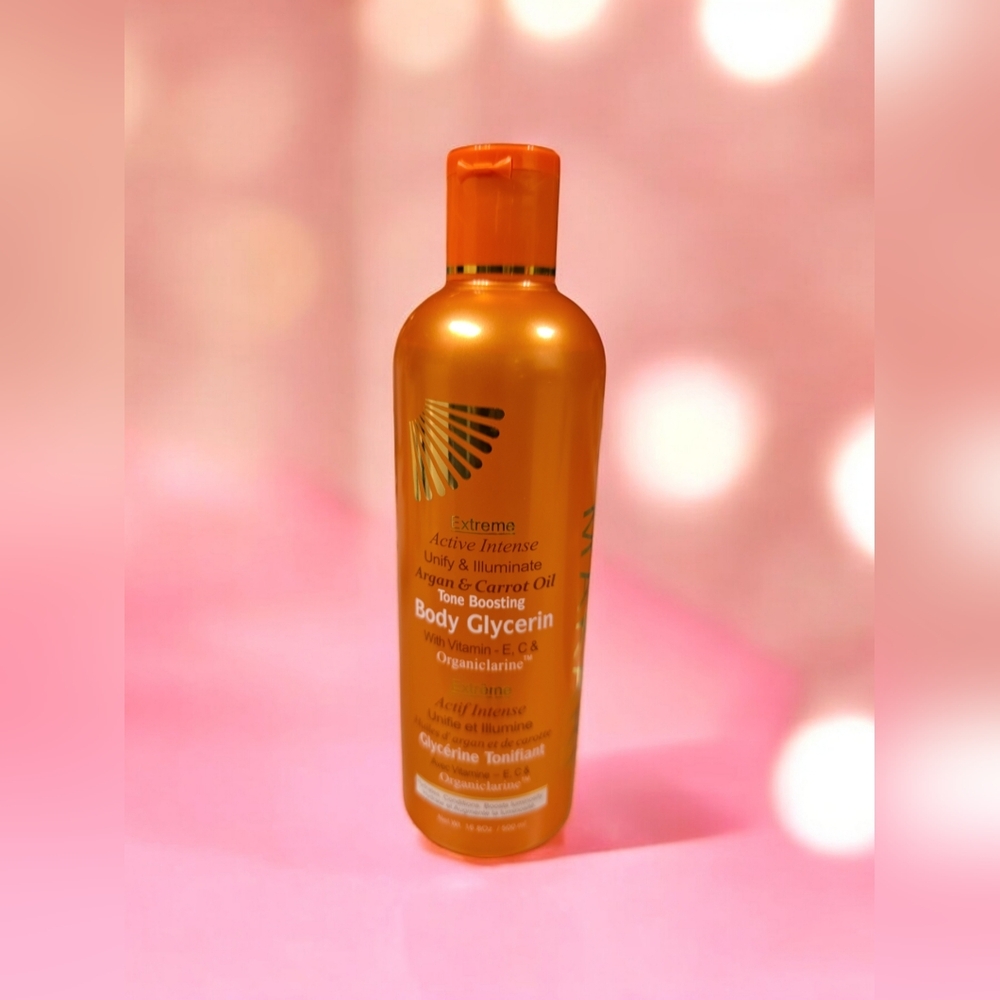 Makari Extreme Argan & Carrot Oil Tone Boosting Body Glycerin 16.8 oz